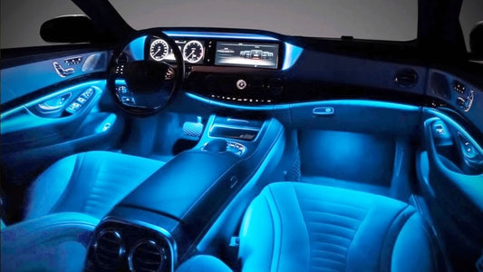 Kit LED intérieur ambiance multicolore – LUXE AUTO